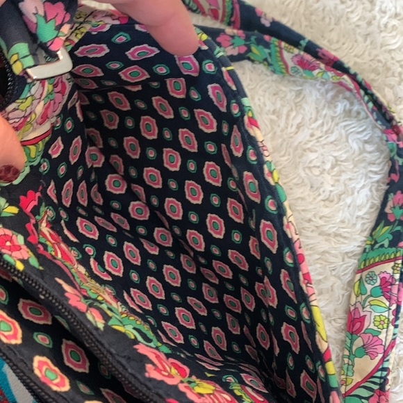 Vera Bradley Petal Paisley Little Hipster Crossbody - Picture 6 of 7